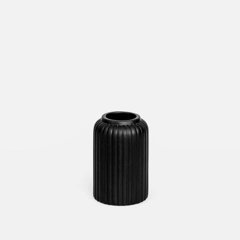 Column Vase Small - Black