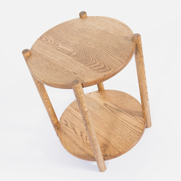 Copenhagen Side Table - Dark Oak