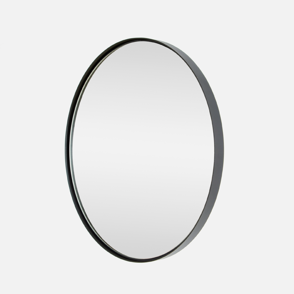 Deep Frame Round Mirror - Slim 60