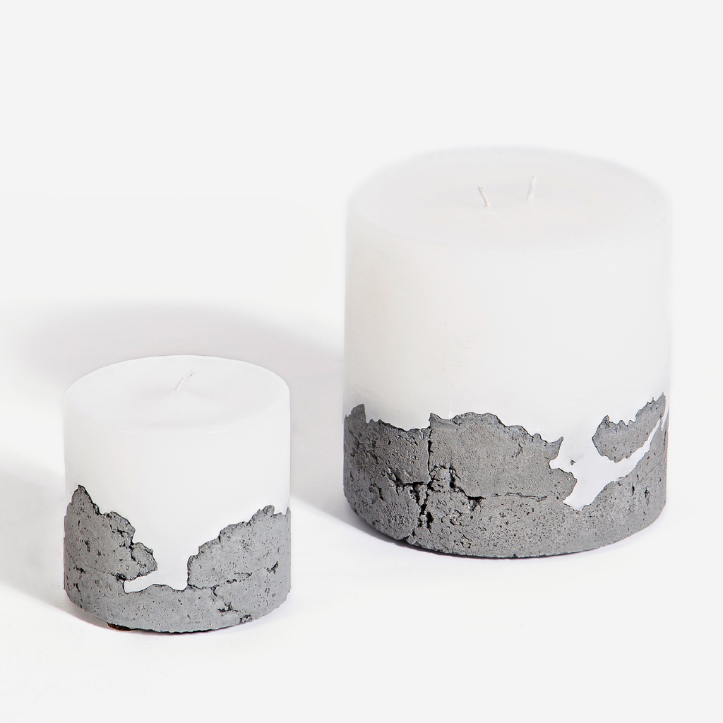 The Squashed Concrete Candle