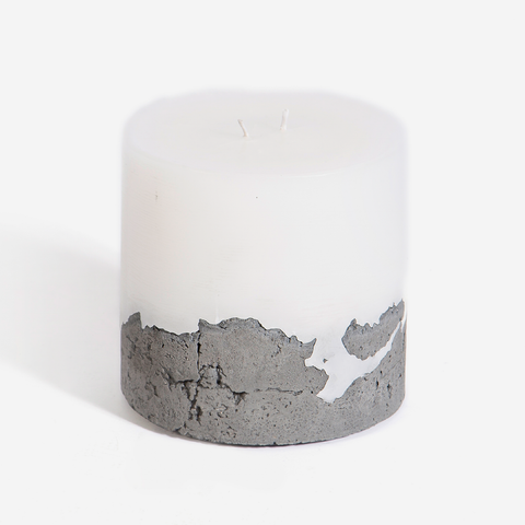 The Squashed Concrete Candle
