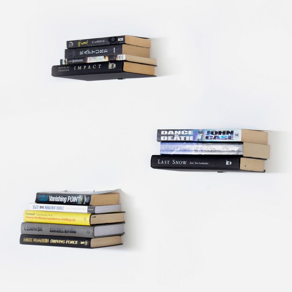 Floating Bookshelves - Set of 3
