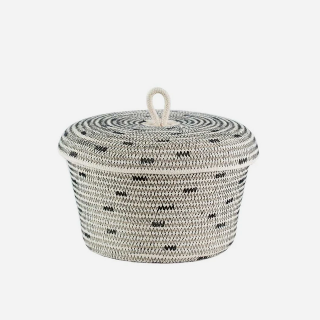 Lidded Basket - Stitch