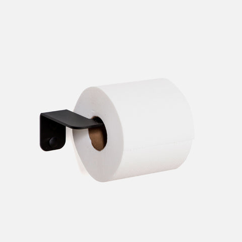 Nero Toilet Roll Holder - Black