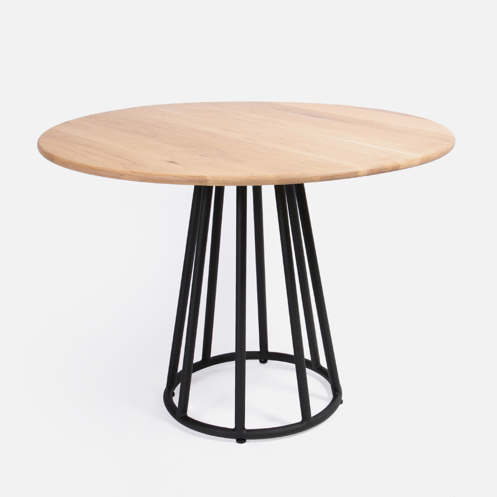 Orbit Round Dining Table - Light Oak