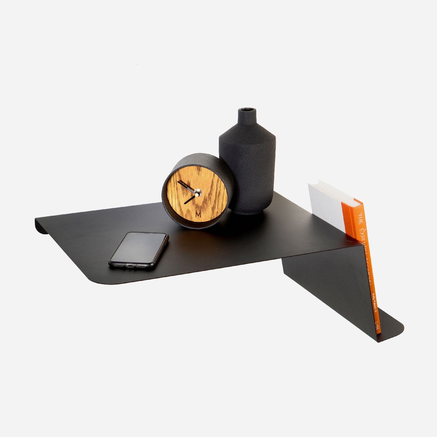 Origami Bedside Table - Black