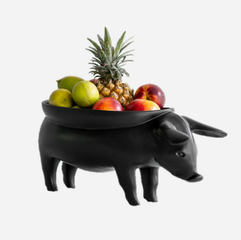 Pig Bowl - Black