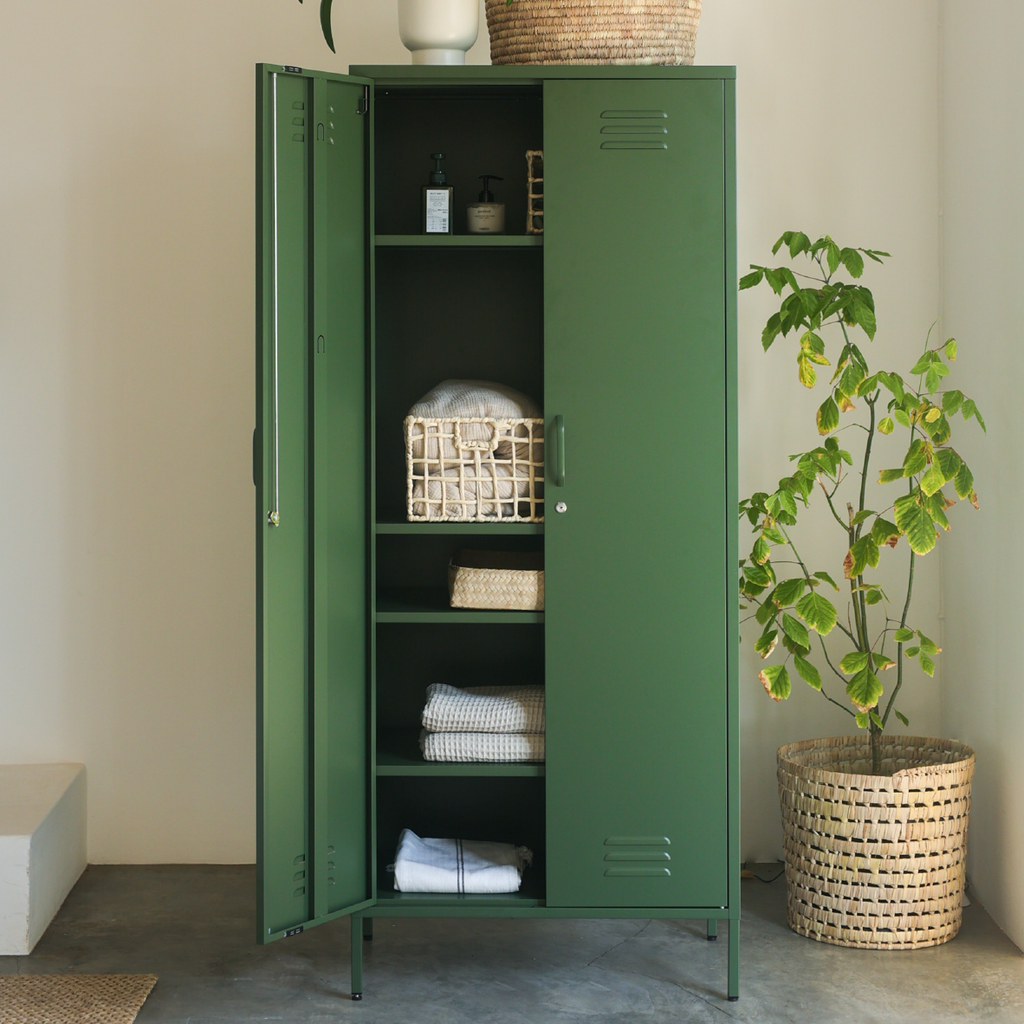 Popstrukt Sugar Cube Double Locker - Dark Olive