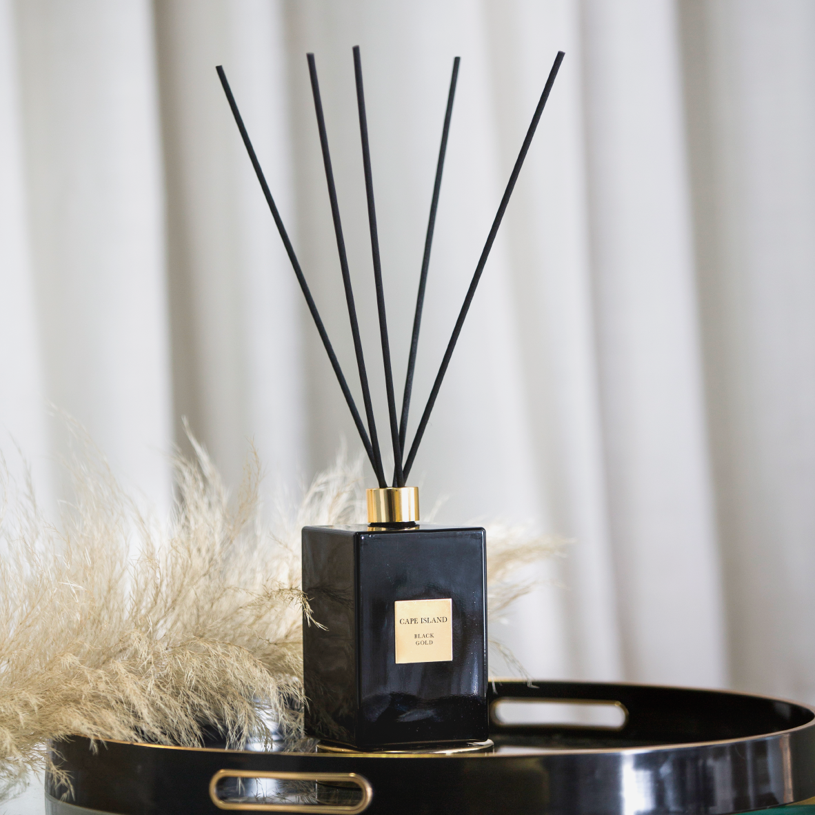 Large Fragrance Diffuser - Black Gold