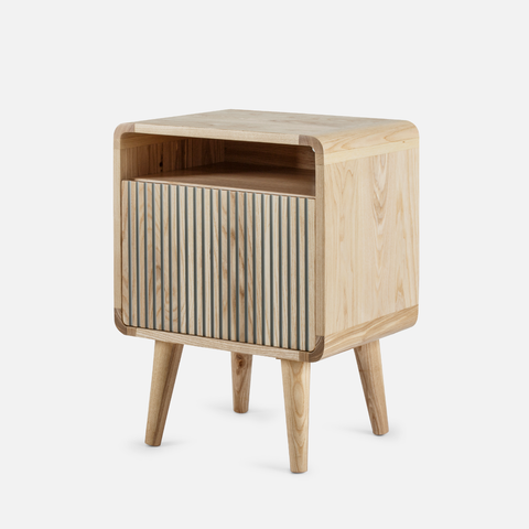 Reed Bedside Table - Natural
