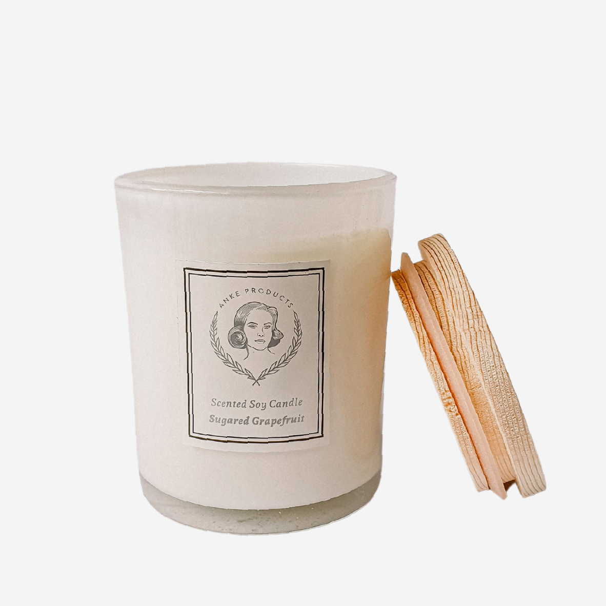 Scented Soy Candle - Sugared Grapefruit