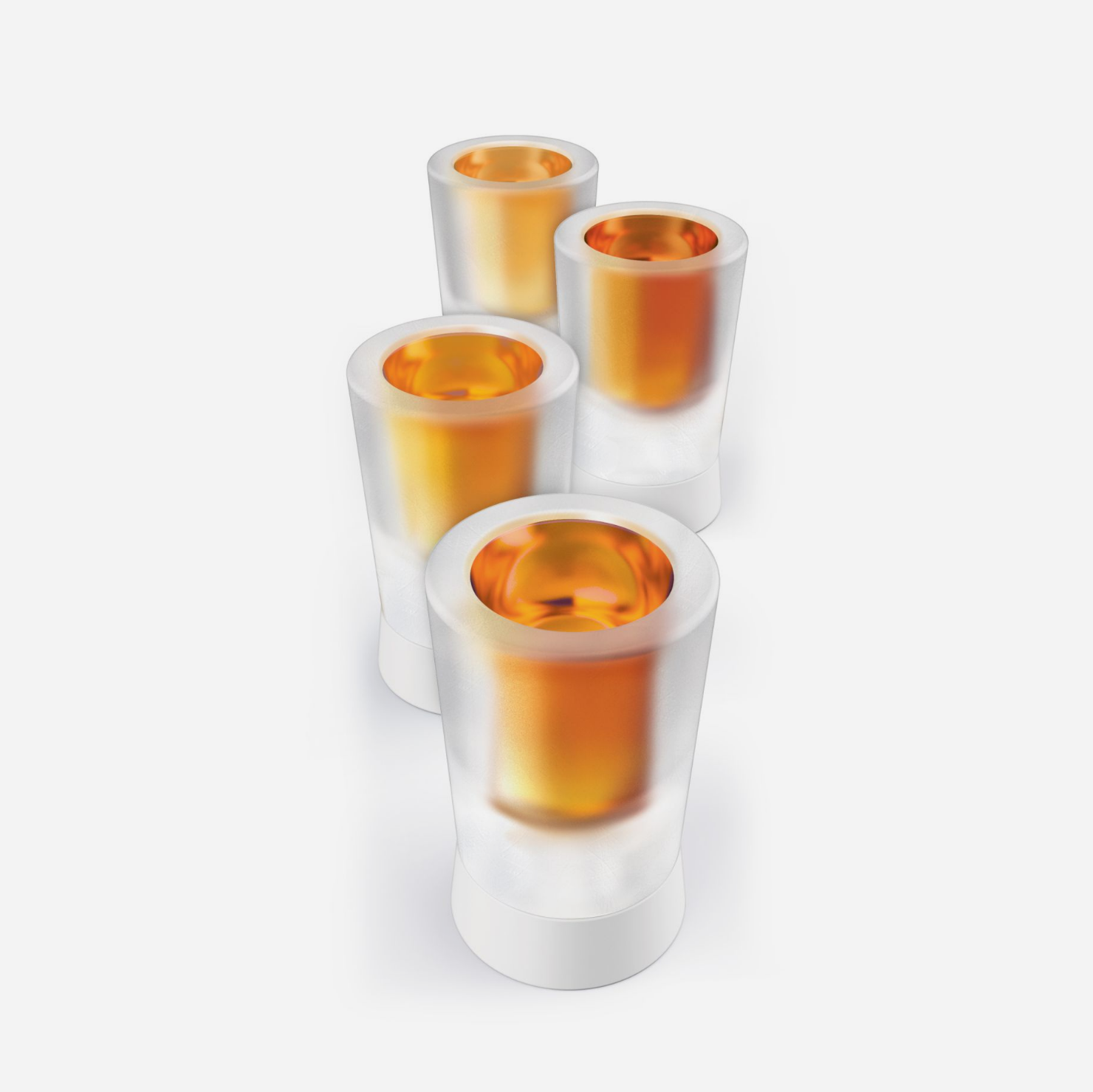 Shooter Ice Molds - Set of 4