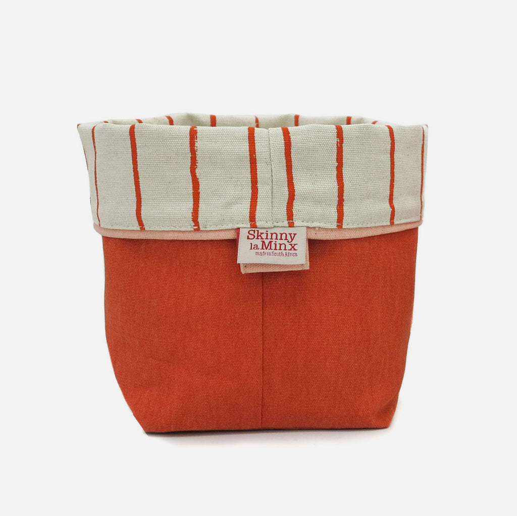 Soft Bucket - Simple Stripe Red/ Persimmon
