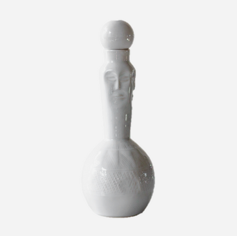 Ubuntu Oil and Vinegar Cruet - White