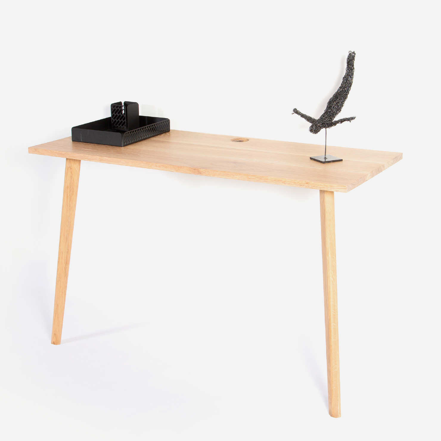 Copenhagen Wall Mounted Desk - Light Oak