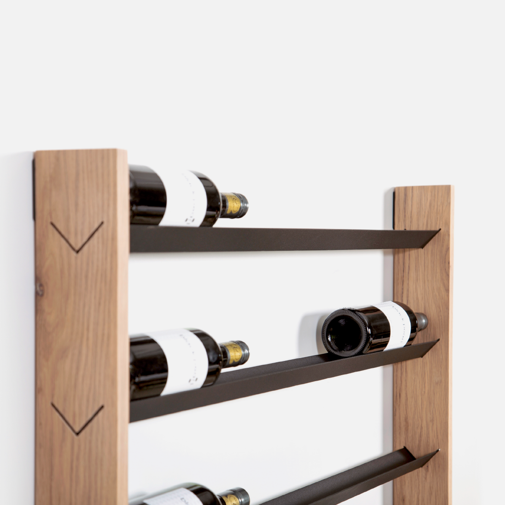 Zen Wine Rack - Oak