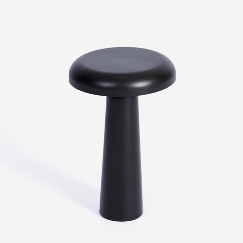 Boletus Rechargeable Table Lamp - Black