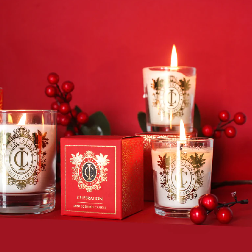 Classic Celebration Candle - Red