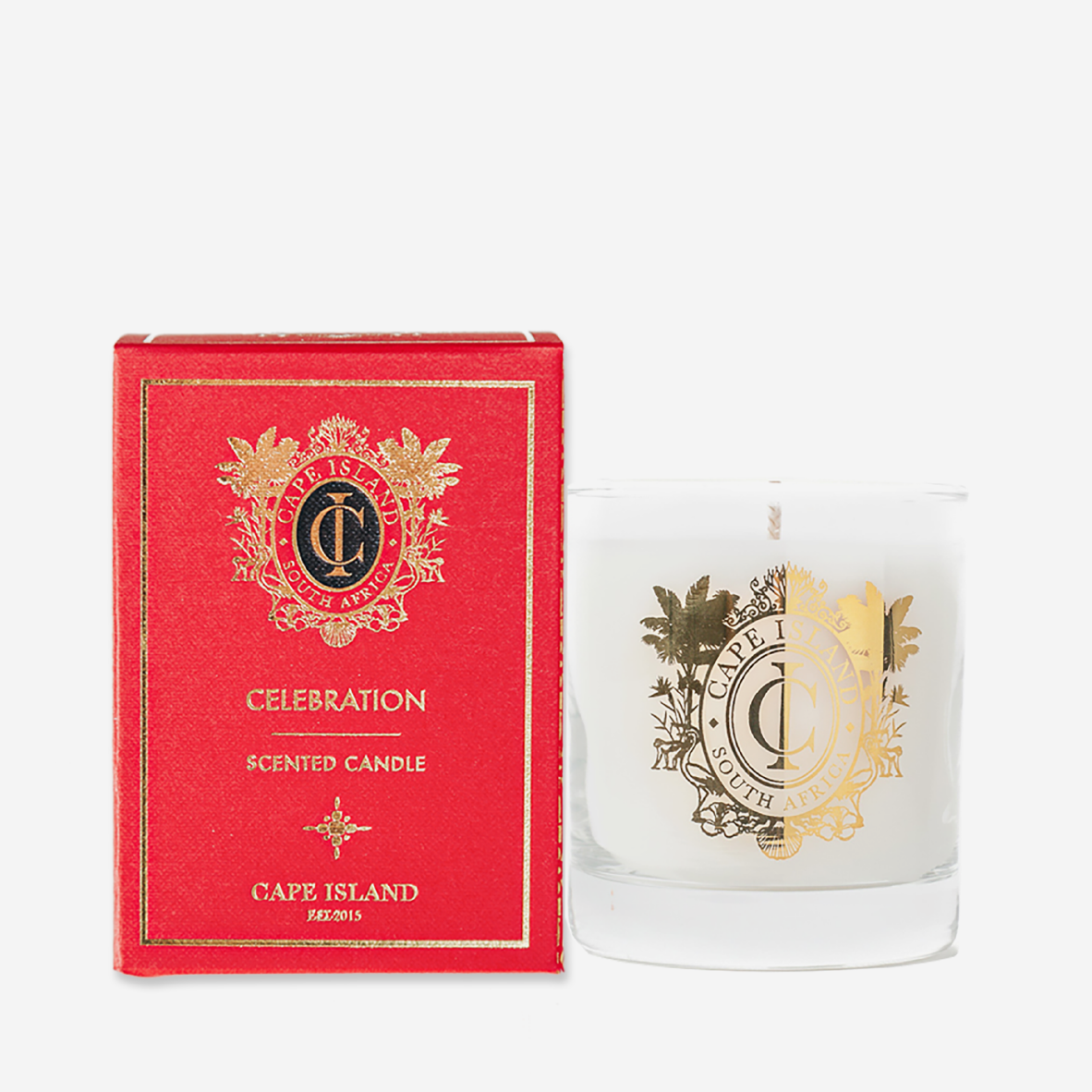 Classic Celebration Candle - Red