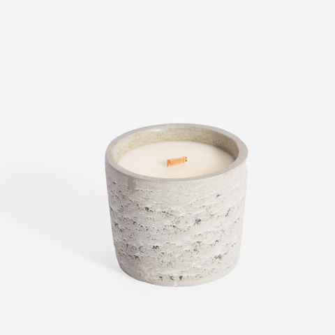 Grey Concrete Candle - Citronella & Vanilla