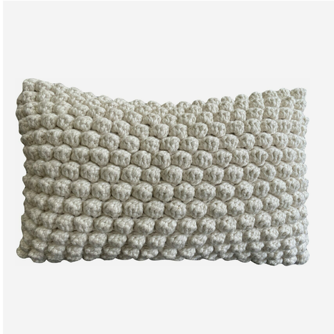 Bobble Scatter Cushion - Natural