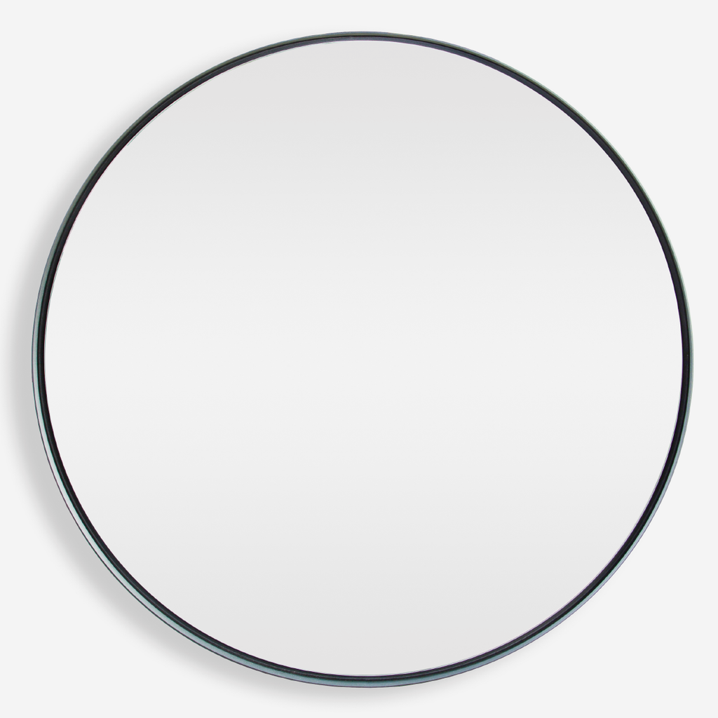 Deep Frame Round Mirror 1200