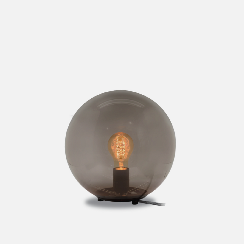 Global Table Lamp - Smokey Grey