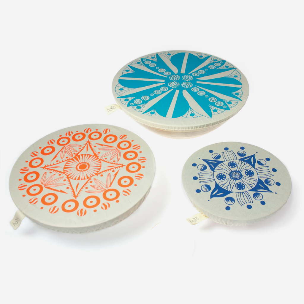 Dish and Bowl Covers - Set of 3 - Aloe