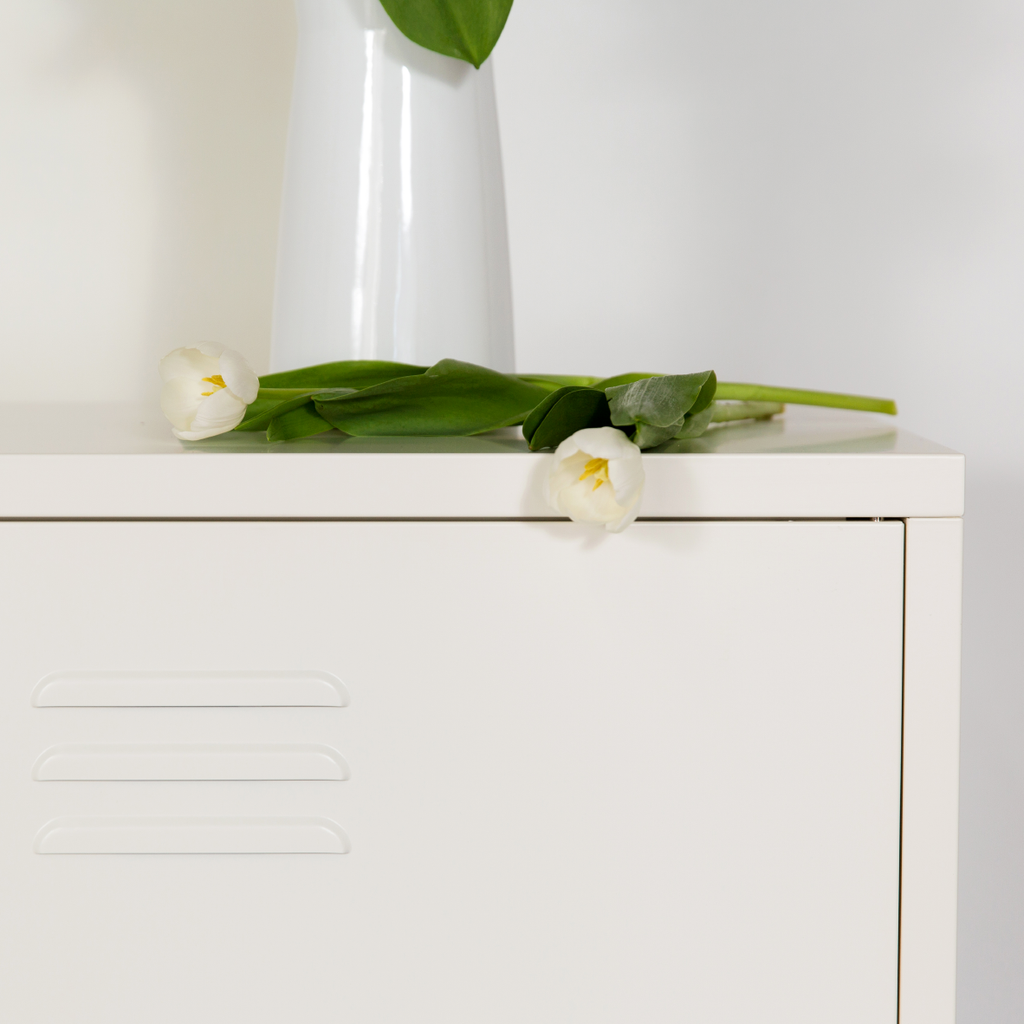 Popstrukt Sugar Cube Media Unit - Soft White