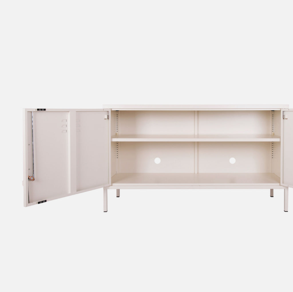 Popstrukt Sugar Cube Media Unit - Soft White