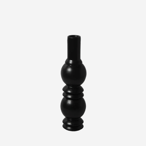 Mythical Totem Vase - Black