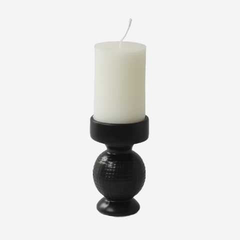 Spiritual Totem Candle Holder - Black