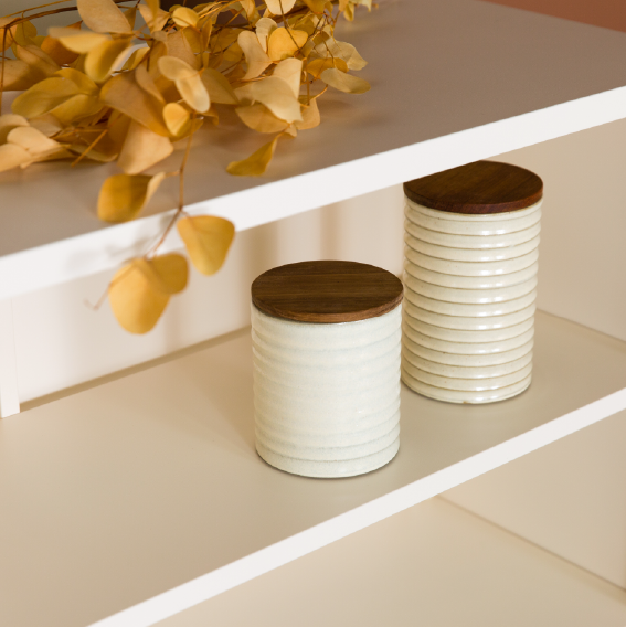 Popstrukt Wafer Shelf Wide - Ivory Sand