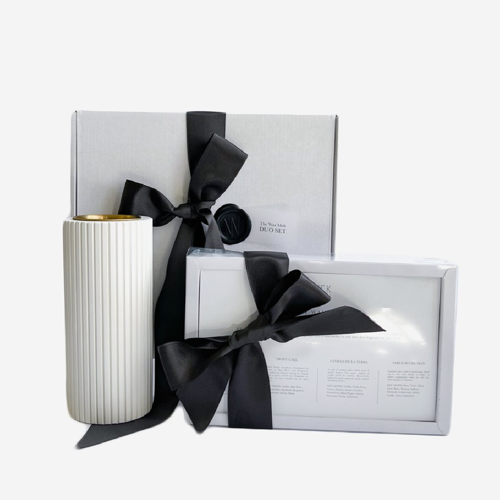 Wax Melter & Truffle Gift Set - White