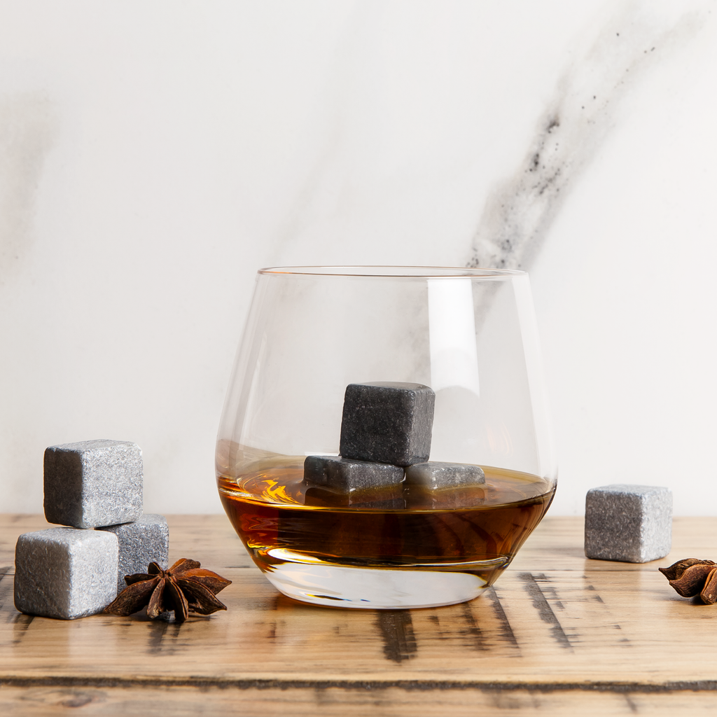Humble & Mash Whiskey and Drink Stones - Set of 9